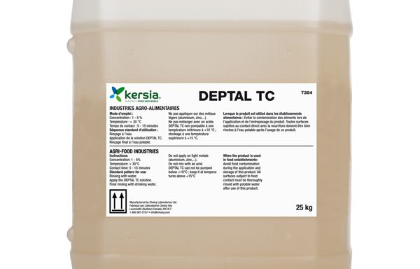 DEPTAL T – Detergente alcalino schiumogeno Tanica da 22 Kg