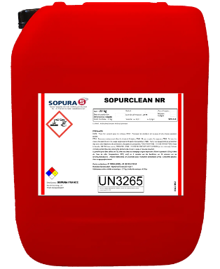 SOPURCLEAN NR – Biocida senza risciacquo Tanica 22 Kg